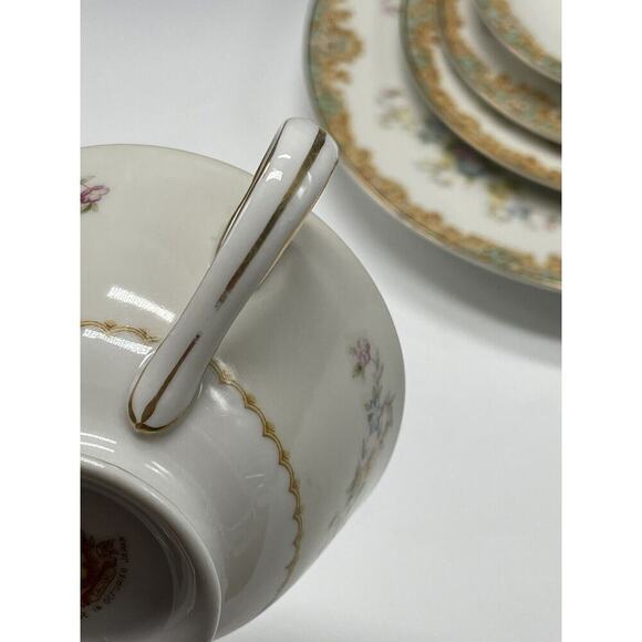 Damars DM Tajimi 5-Pc Place Setting OCCUPIED Japen 1940's Dinnerware - Picture 6 of 13